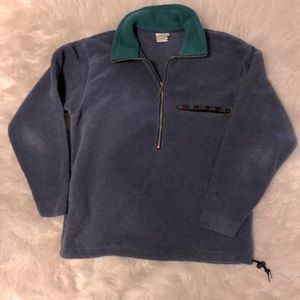 LL Bean Woman’s medium Fleece Pullover